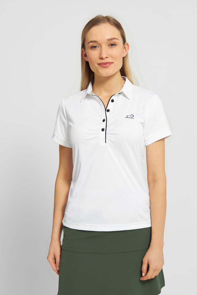 Golf clearance polo white