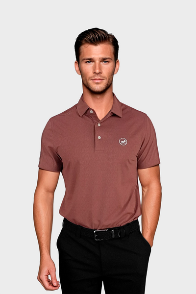 Finn golf polo shirt | Men's golf polo shirt | Textured polo shirt