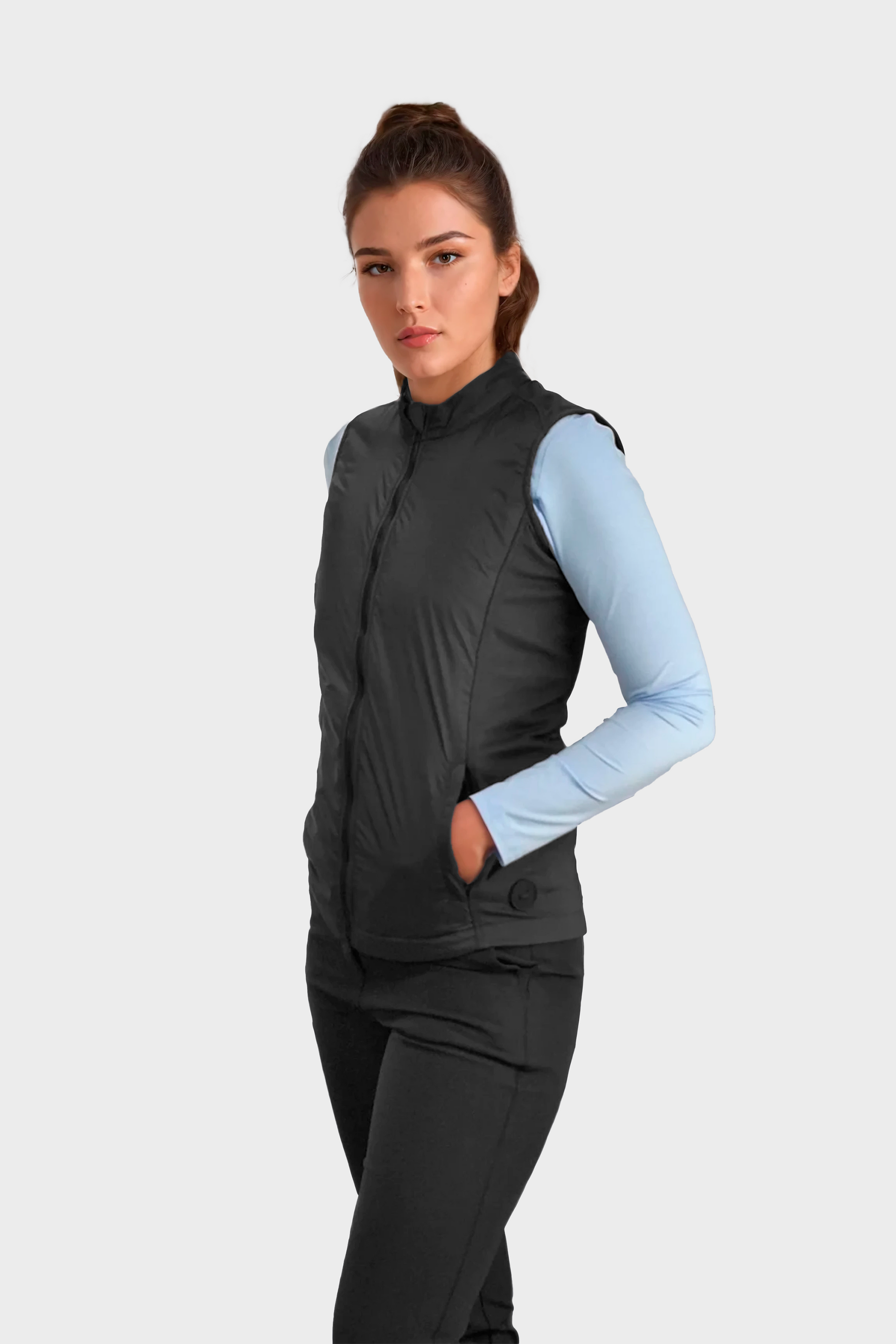 レディースウェア ANEW GOLF WOMEN WOOVEN VEST BLACK Women's Essential Vest - Black – Anew Golf USA
