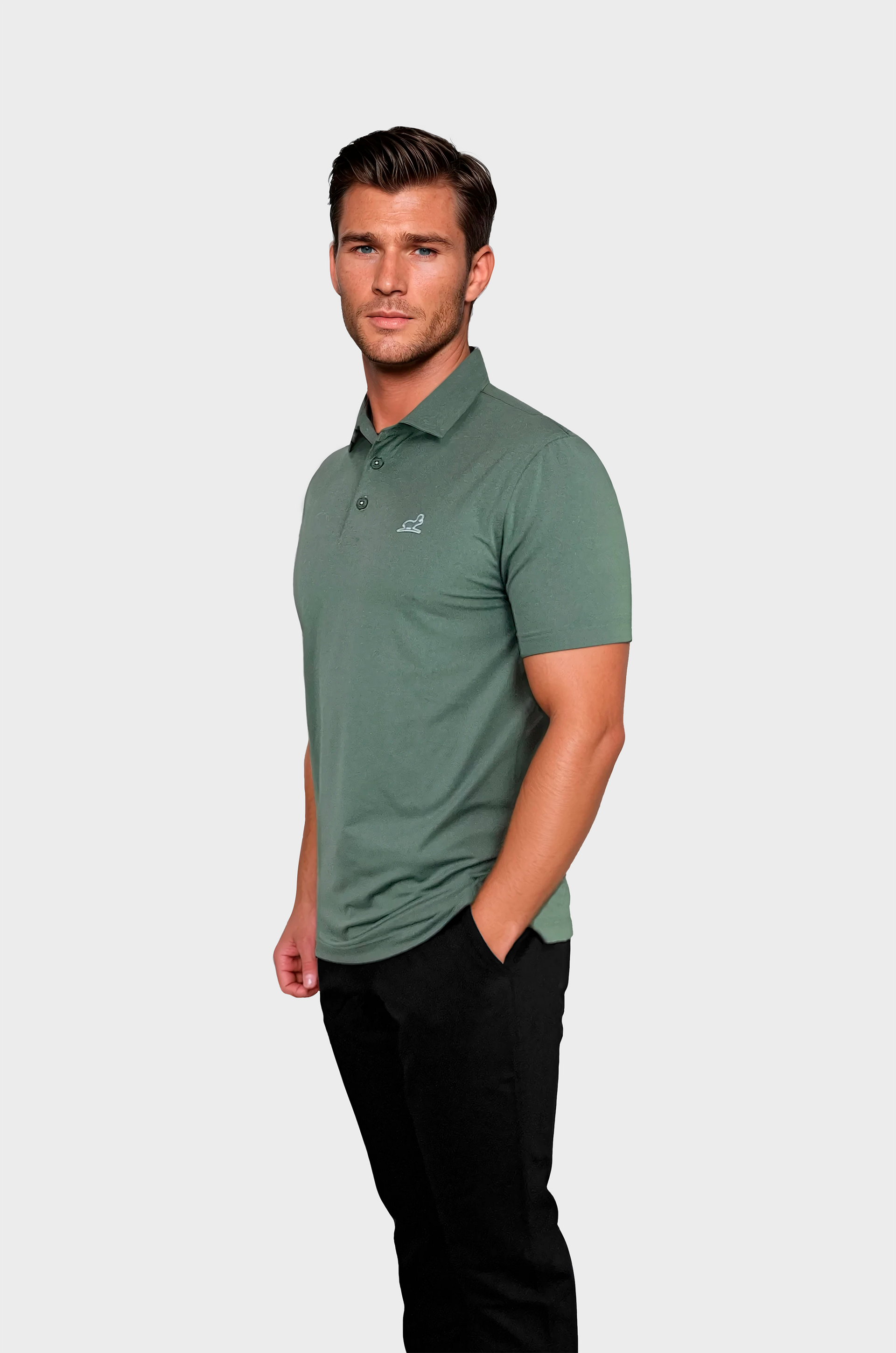 Golf Polo Shirt | Polo shirt for men | Mens Stretchy Polo Shirt